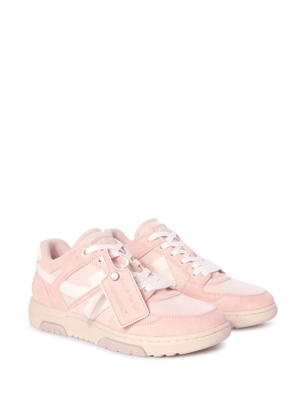 Off-White Out of Office low-top sneakers Roze