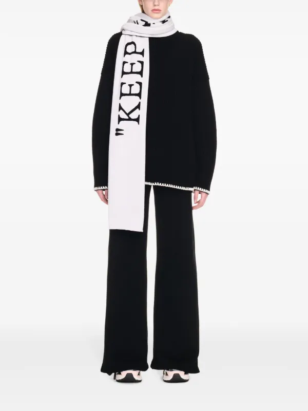 Off-White Keep Warm Scarf | White | FARFETCH