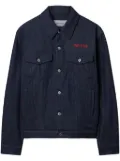 Off-White Script Skate denim jacket - Blue