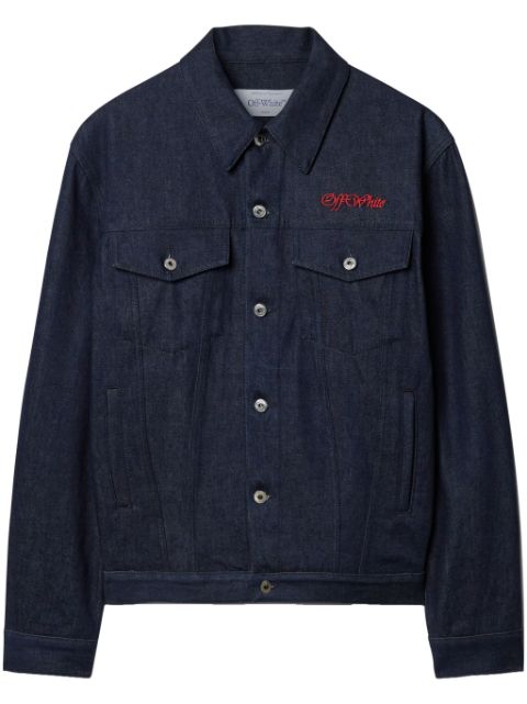 Script Skate denim jacket