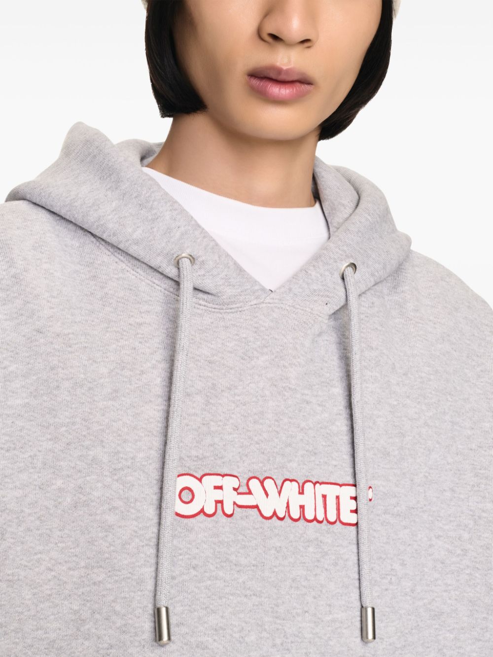 Off-White Round Logo Skate hoodie Men