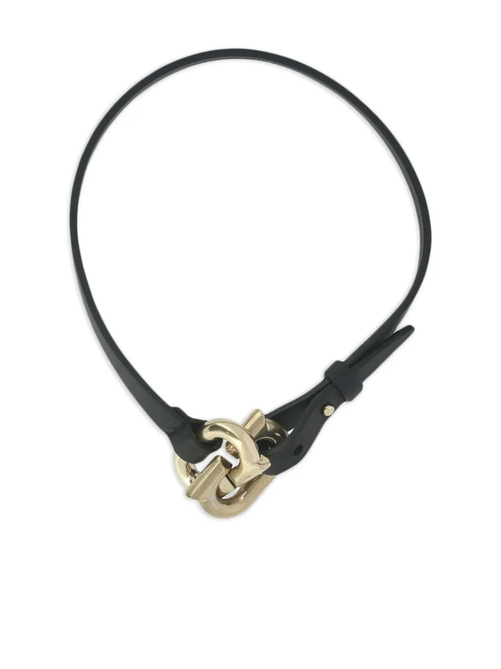 Ferragamo Gancini bracelet | Black | Image 1