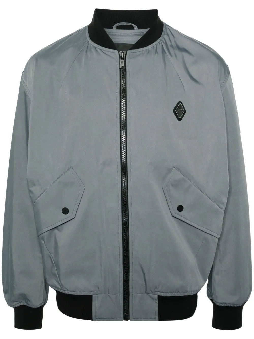 Shop A-cold-wall* Cinch Bomber Jacket In Grey