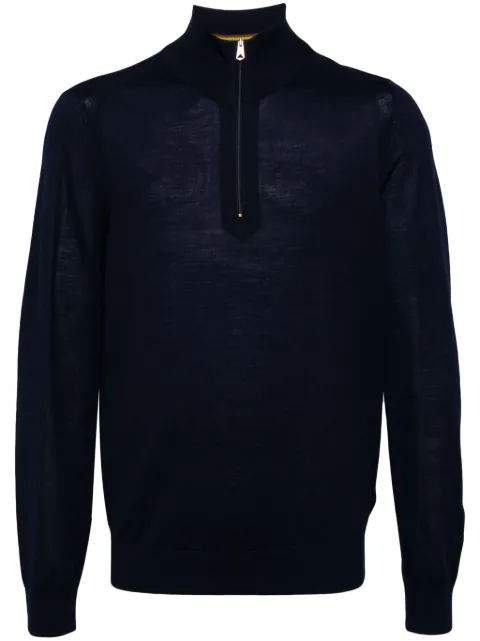 Paul Smith half-zip fine-knit jumper