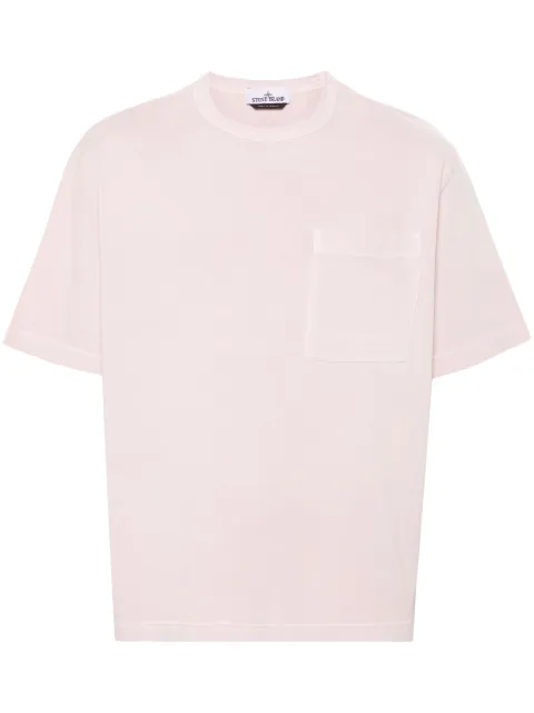 Stone Island logo-print cotton T-shirt