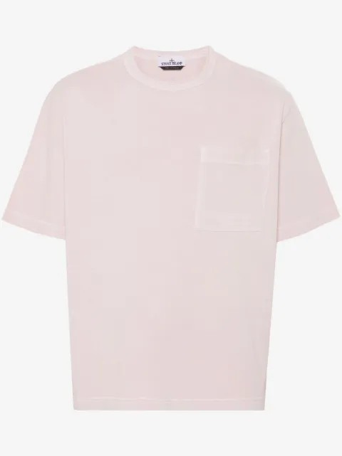 Stone Island logo-print cotton T-shirt