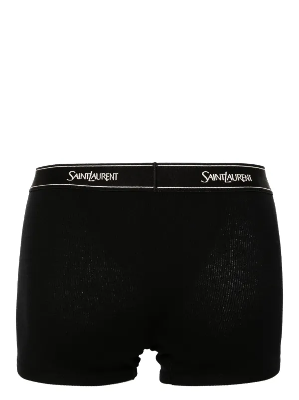 SAINT LAURENT ボクサーショーツ 黒 S