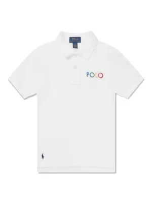 POLO RALPH LAUREN KIDS ポロシャツ | ホワイト | FARFETCH JP