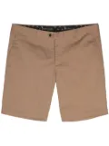 Billionaire logo-embroidered tailored shorts - Brown