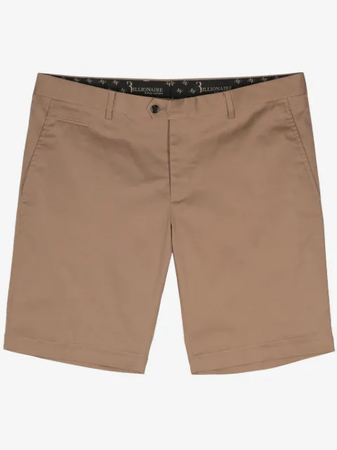 Billionaire logo-embroidered tailored shorts