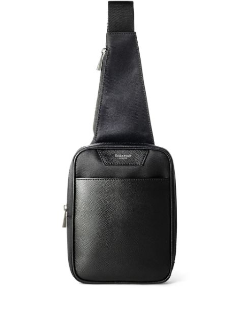 Serapian Sling Evoluzione-leather backpack