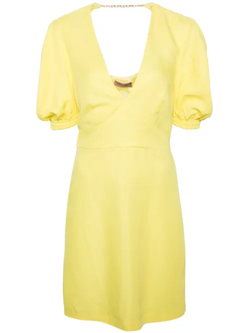 Robe courte à col v profond - TWINSET - Modalova