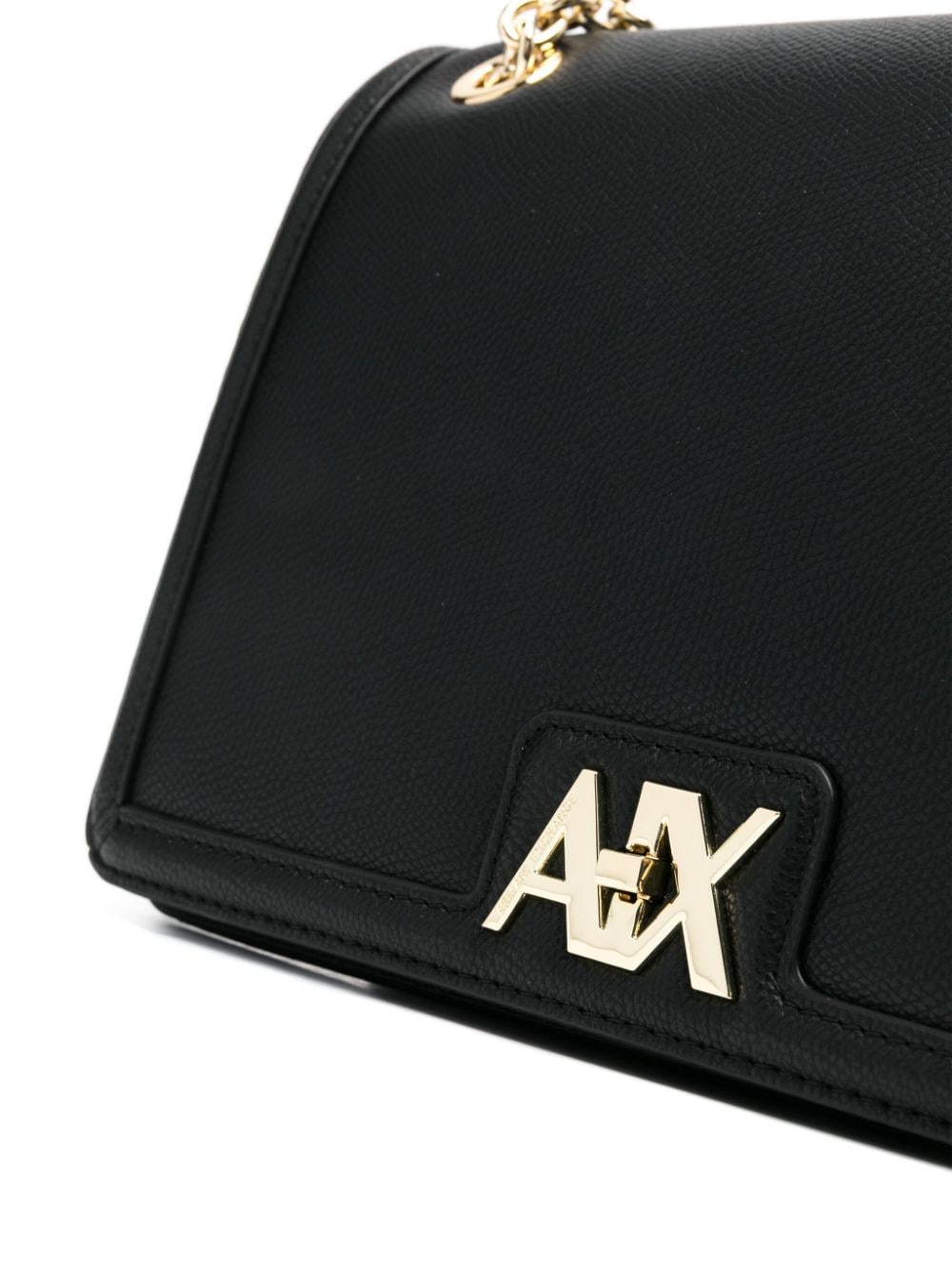 Armani Exchange Crossbodytas met logoplakkaat Zwart