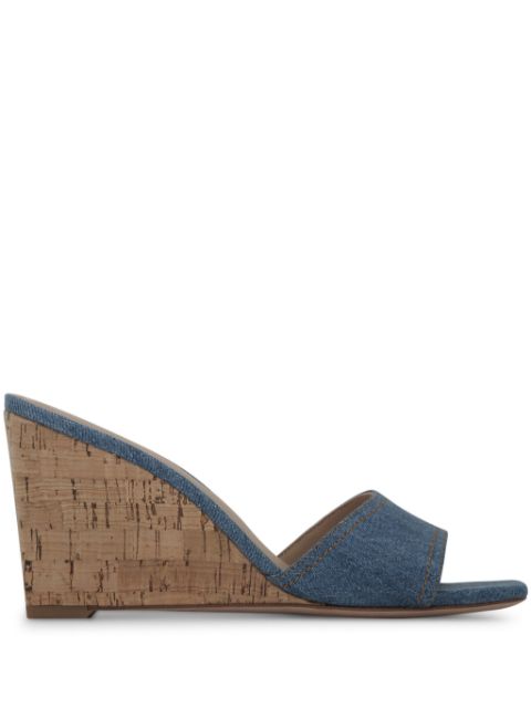 Veronica Beard 95mm wedge mules