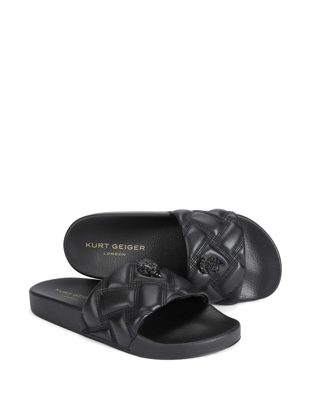 Kurt Geiger London Gesteppte Meena Mules | Mules mit Absatz | Image 2