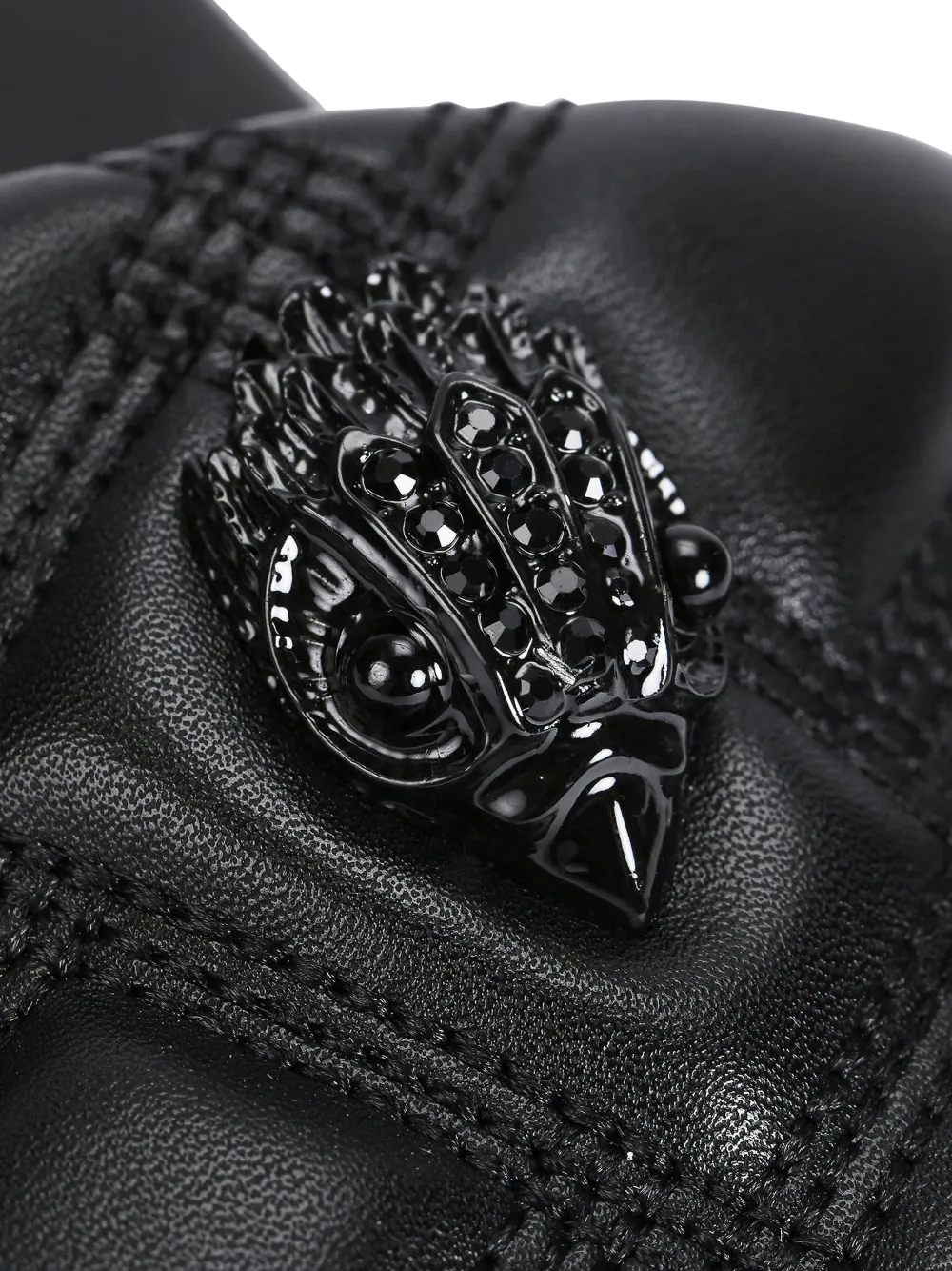 Kurt Geiger London Meena gevoerde muiltjes Zwart