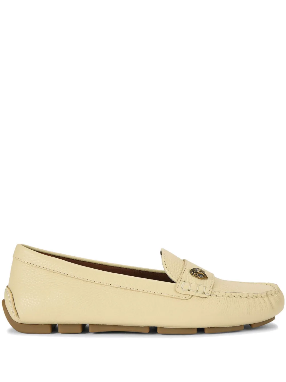 Kurt Geiger London Eagle Driver leren loafers Beige