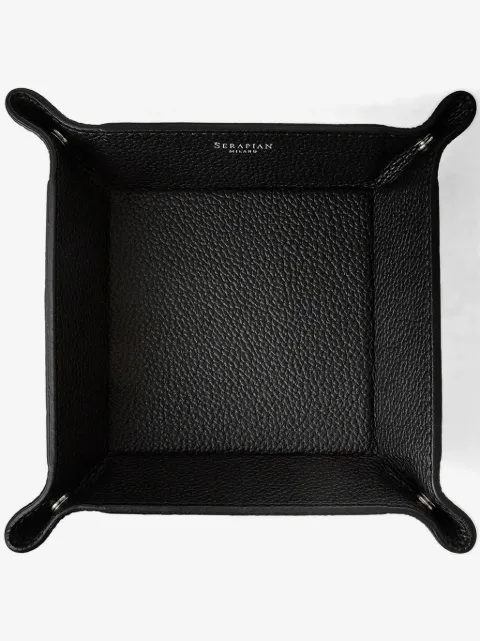 Serapian Cachemire leather desk tray
