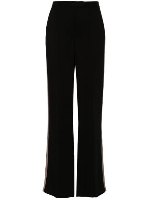 STYLAND grosgrain-trim straight trousers