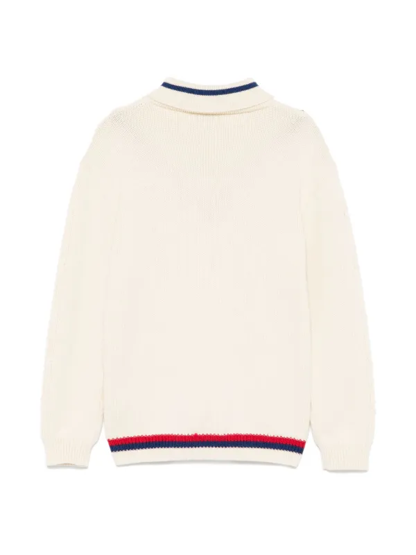 Gucci Kids シルヴィ セーター | ニュートラル | FARFETCH JP