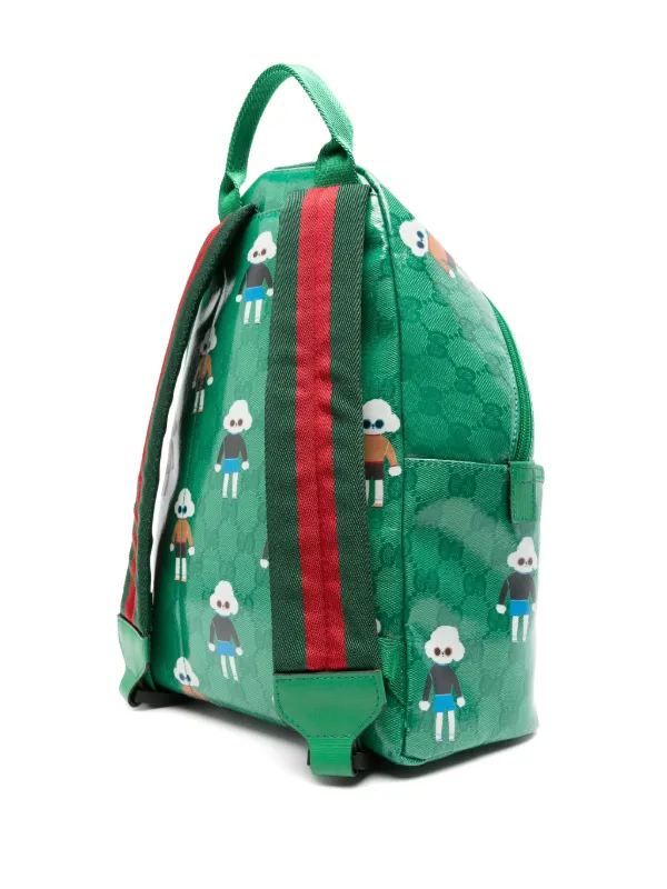Gucci green backpack outlet
