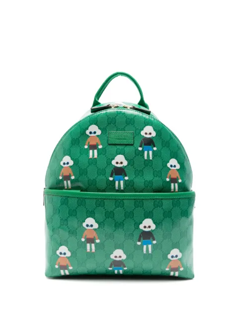 Gucci Kids dog-print backpack