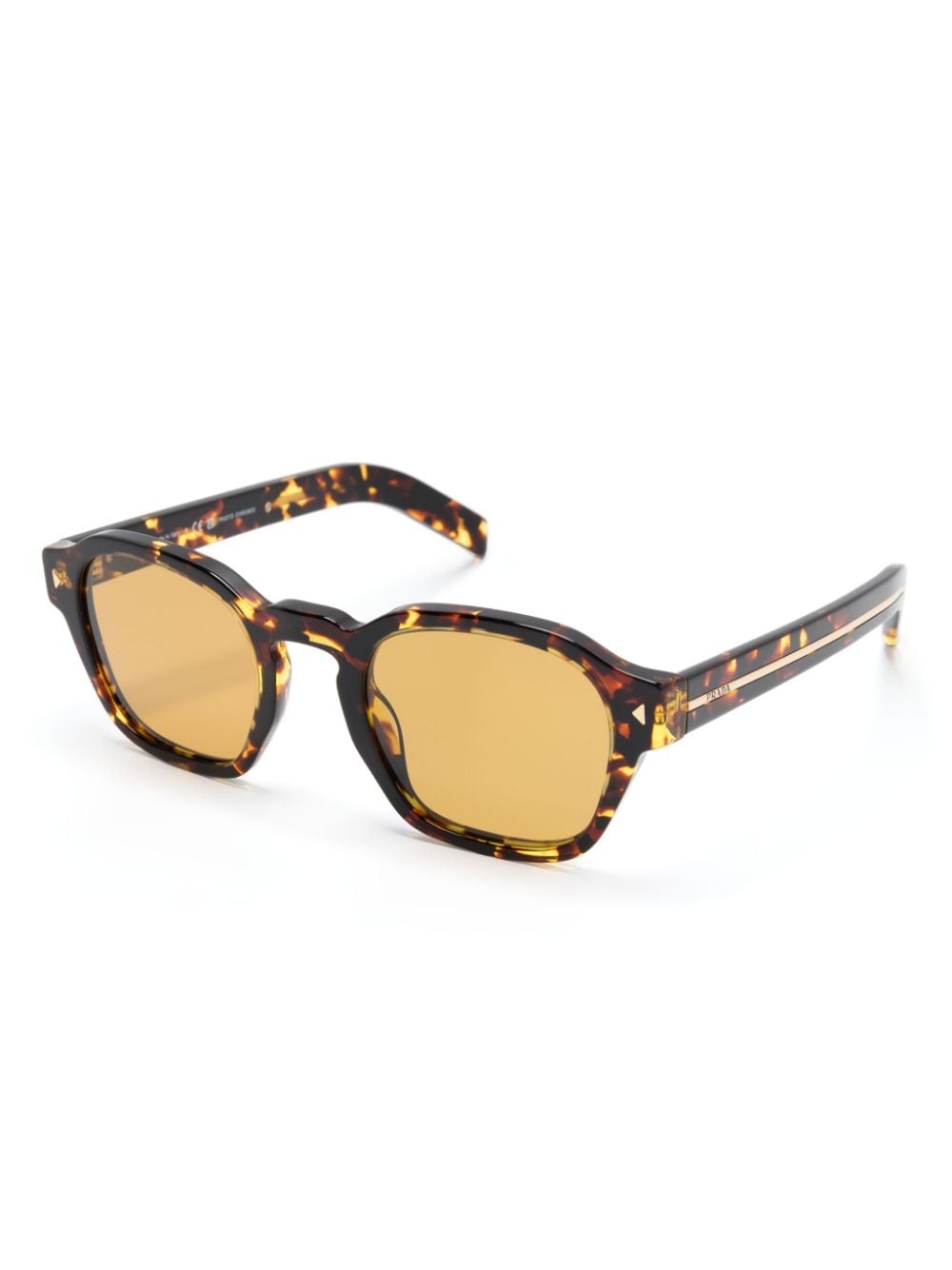 Prada Eyewear iconic plaque sunglasses - Bruin