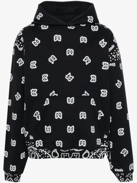 RHUDE Hoodie mit Bandana-Print