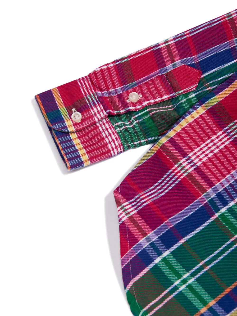 POLO RALPH LAUREN KIDS Geruit shirt Rood