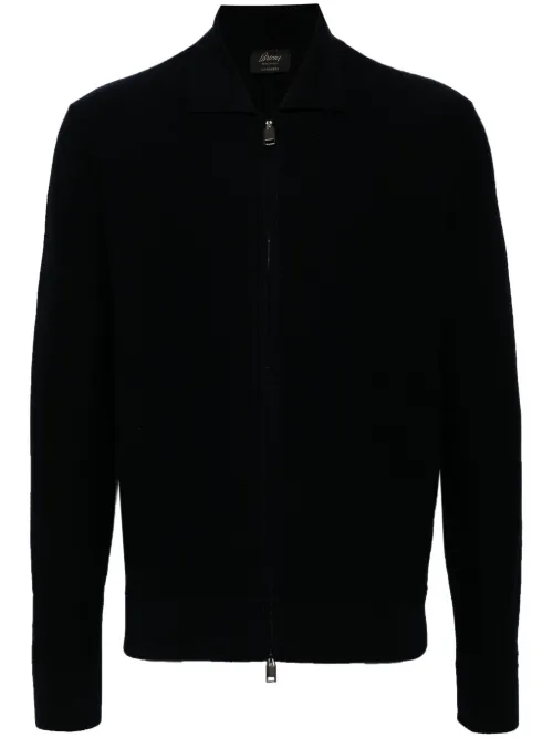 Pull nervuré à fermeture zippée - Brioni - Modalova
