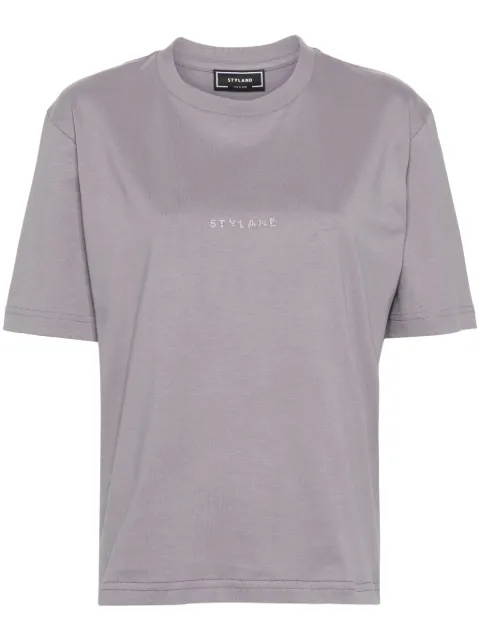 STYLAND playera con detalle de glitter