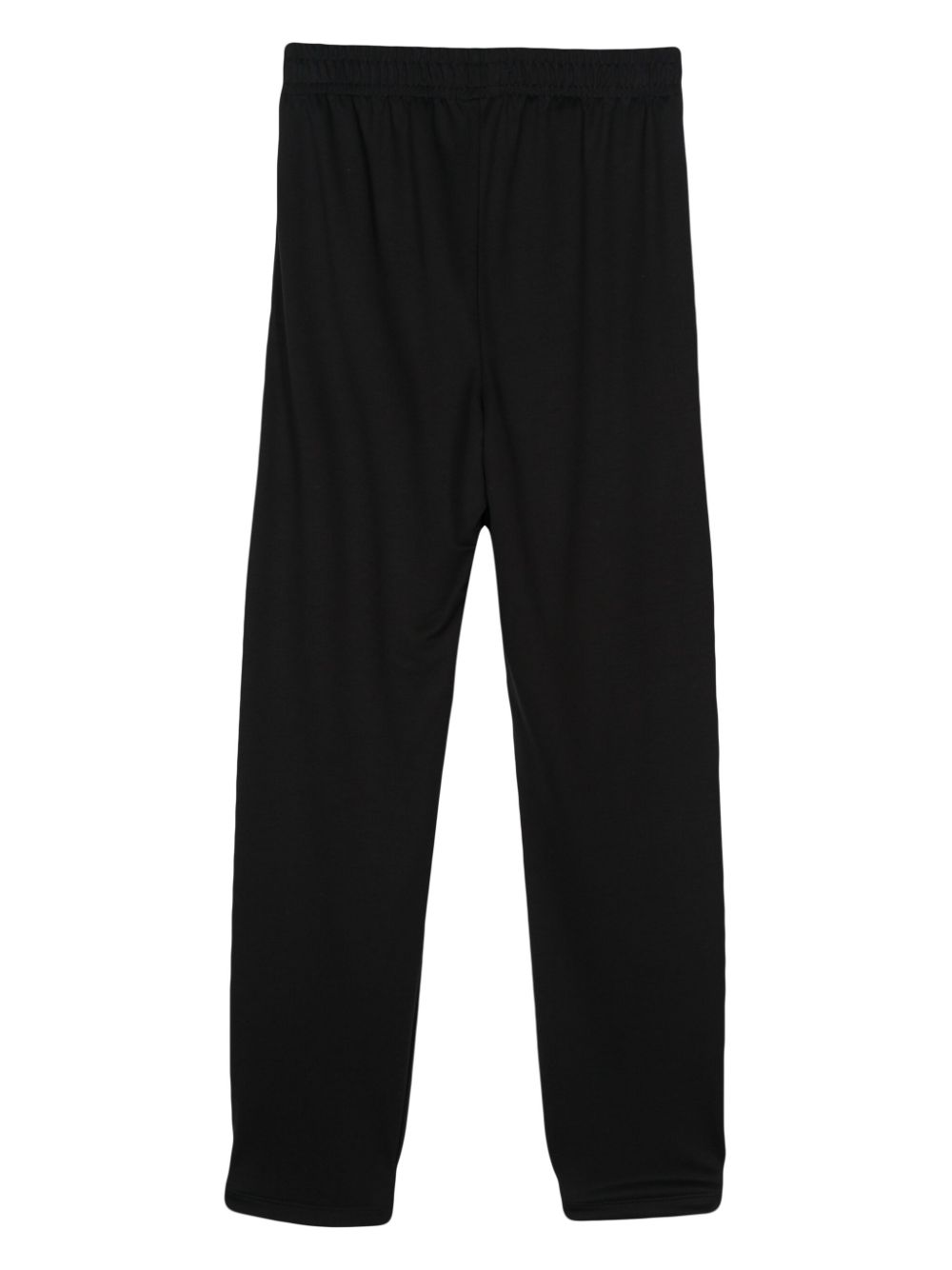 Shop Styland Jersey Tapered Trousers In Black