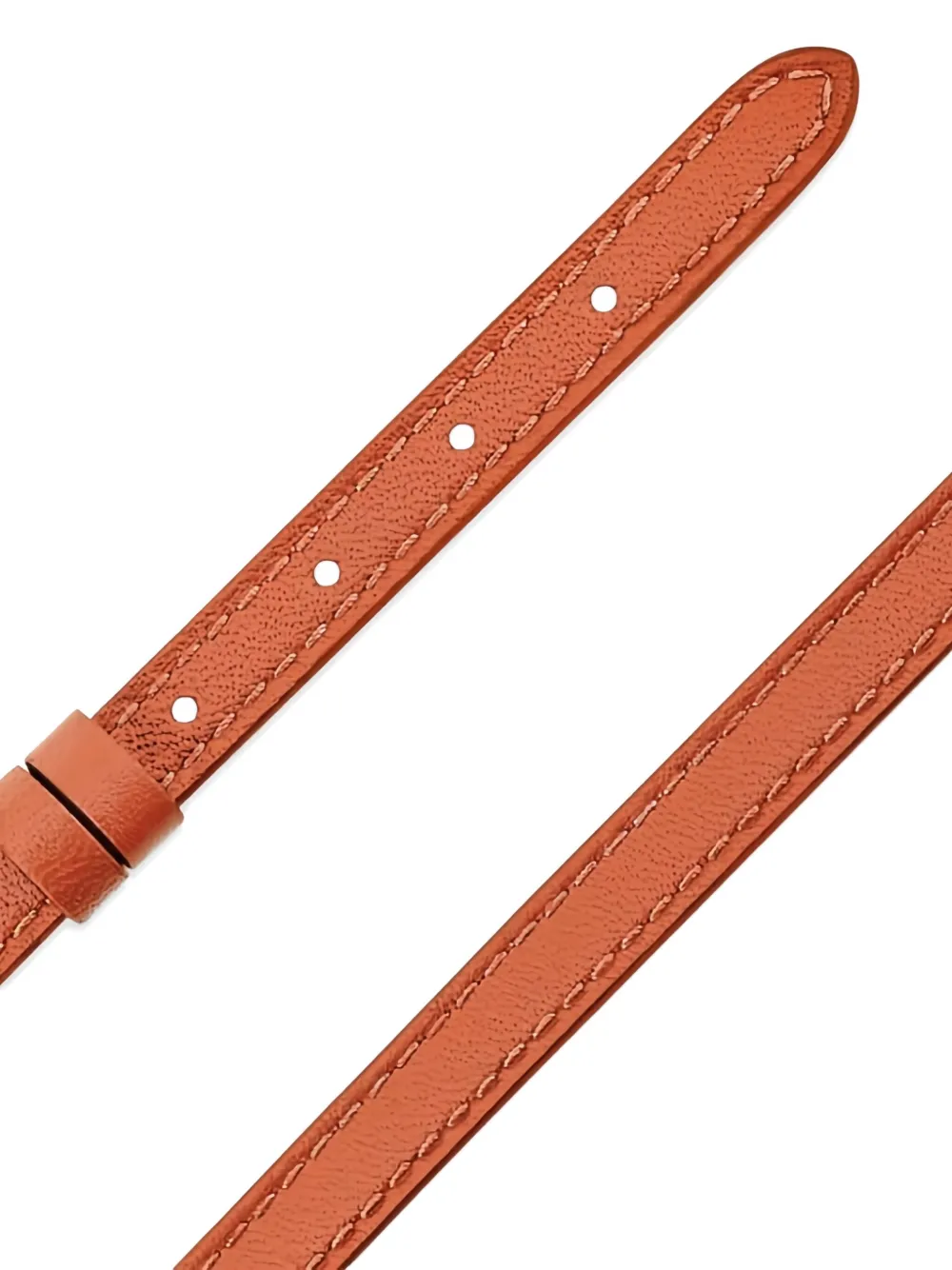 Messika My Move Leather Bracelet In Brown