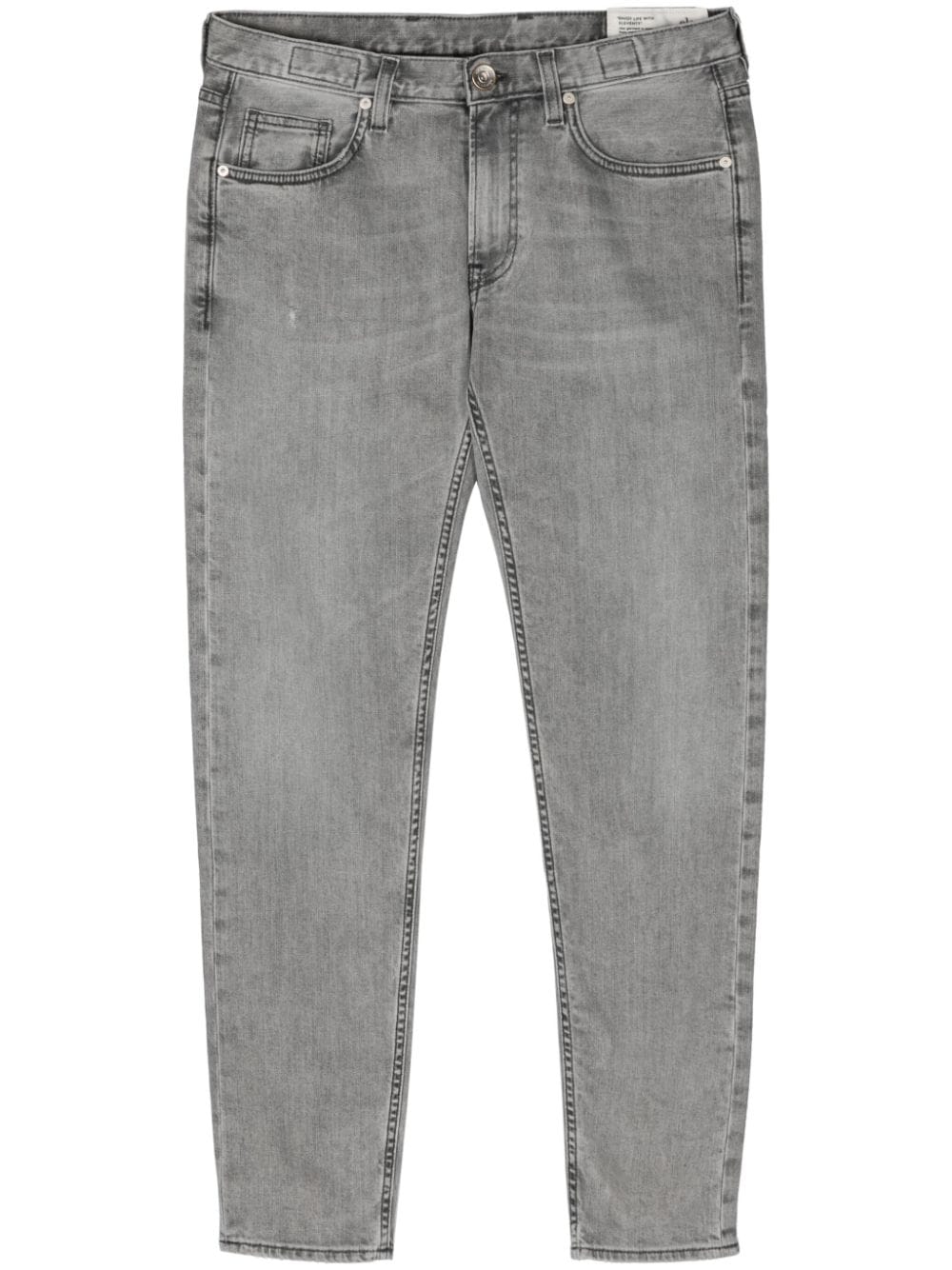 Eleventy low-rise skinny jeans Grijs