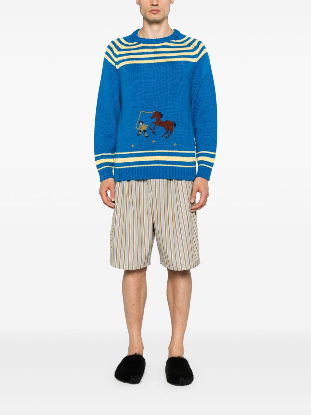 Marni Bermuda shorts - Grijs