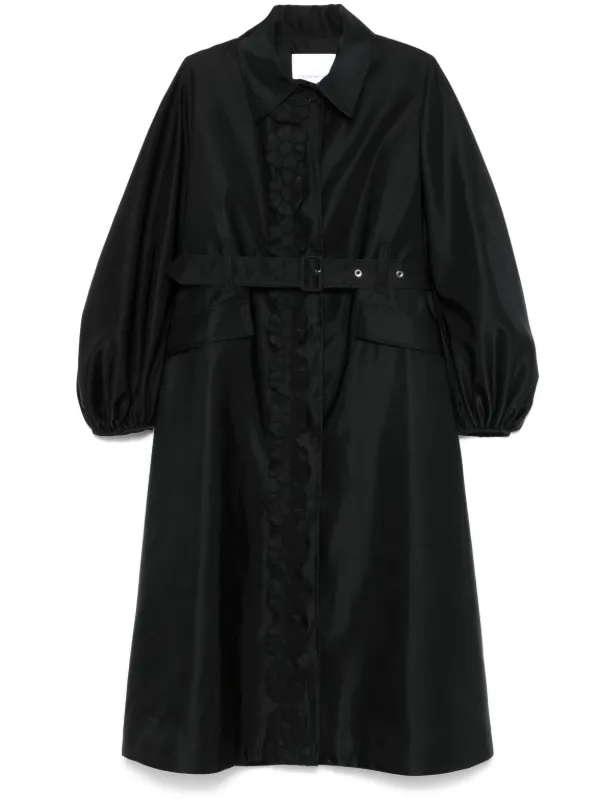 [CECILIE BAHNSEN] ORAH コート ORAH | COAT TECHNICAL CANVAS BLACK