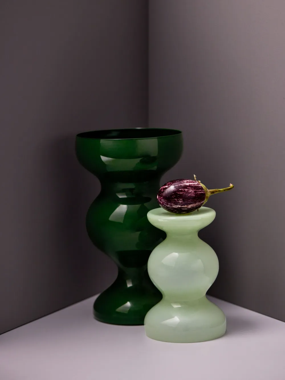 Maison Balzac Petite Gaspard Vase (19cm) In Green