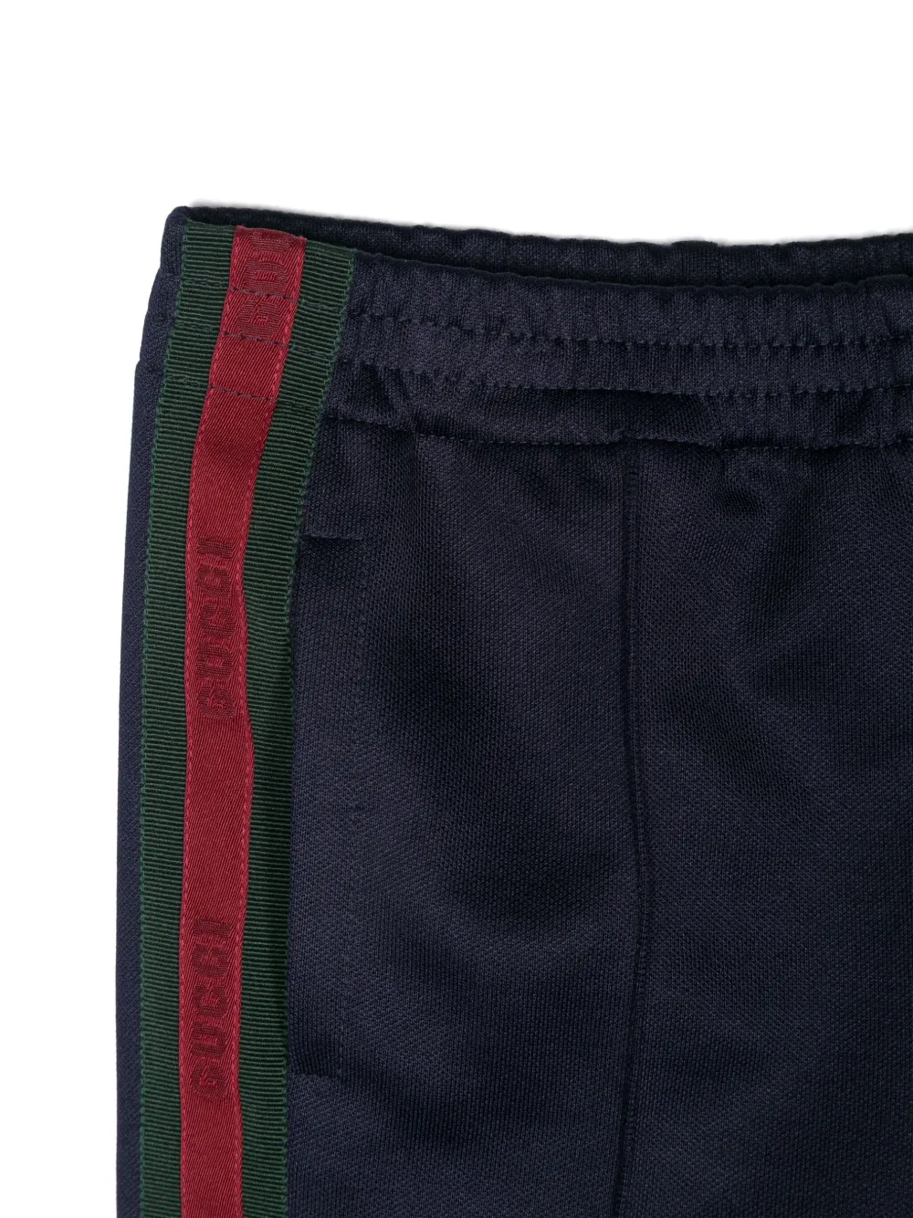 Gucci Kids Trainingsbroek met web detail Blauw