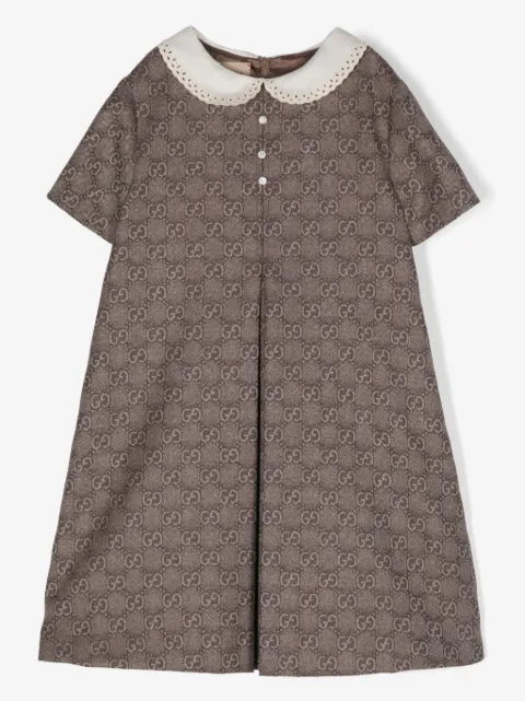 Gucci Kids GG wool dress