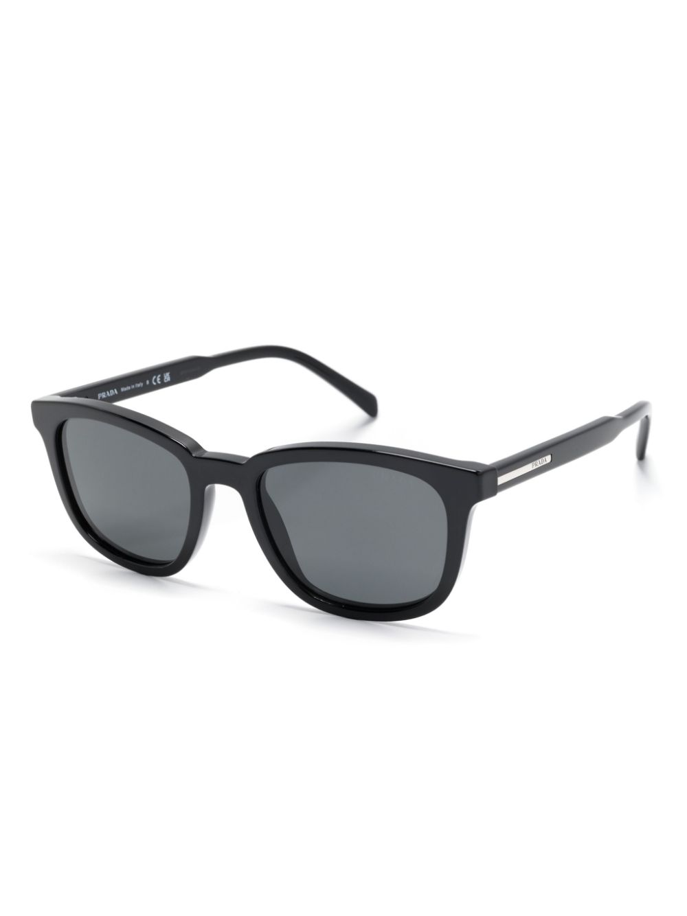 Prada Eyewear Zonnebril met vierkant montuur - Zwart