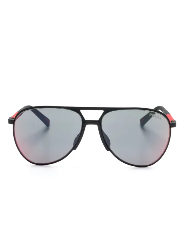 Prada pilot aviator sunglasses online