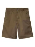 Carhartt WIP double-pocket work shorts - Green