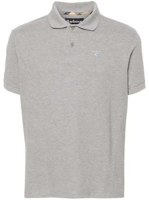 Polo en coton à logo brodé - Barbour - Modalova