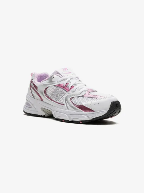 New Balance Kids 530 "White/Pink Sugar" sneakers