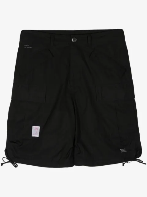 Undercover multi-pockets drawstring hem shorts