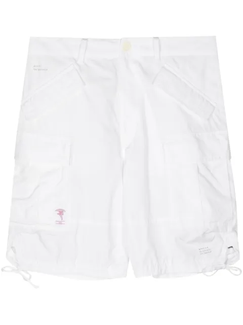 Undercover multi-pockets drawstring hem shorts