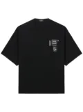 Undercover logo-tag cotton T-shirt - Black