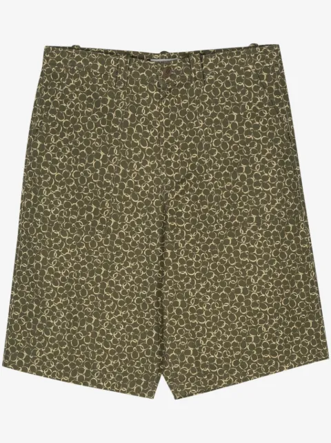 Maison Kitsuné bermudas con estampado floral