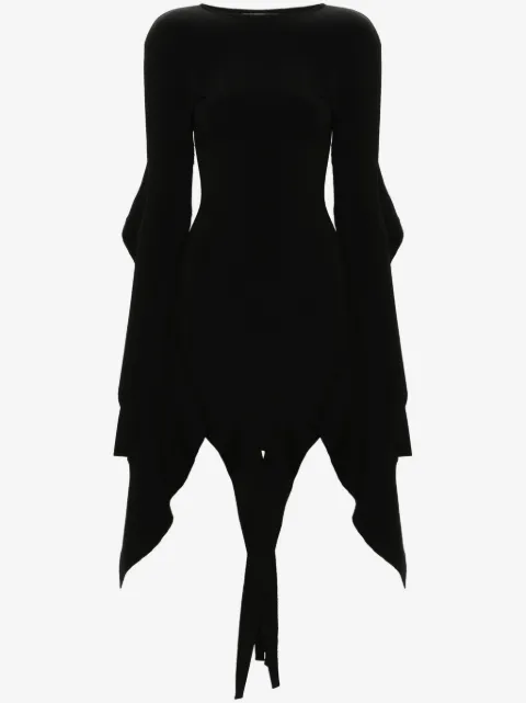 Mugler asymmetric mini dress