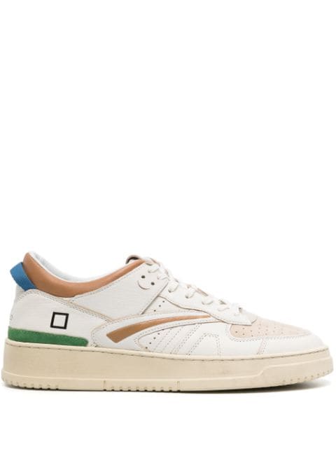 D.A.T.E. Torneo leather sneakers
